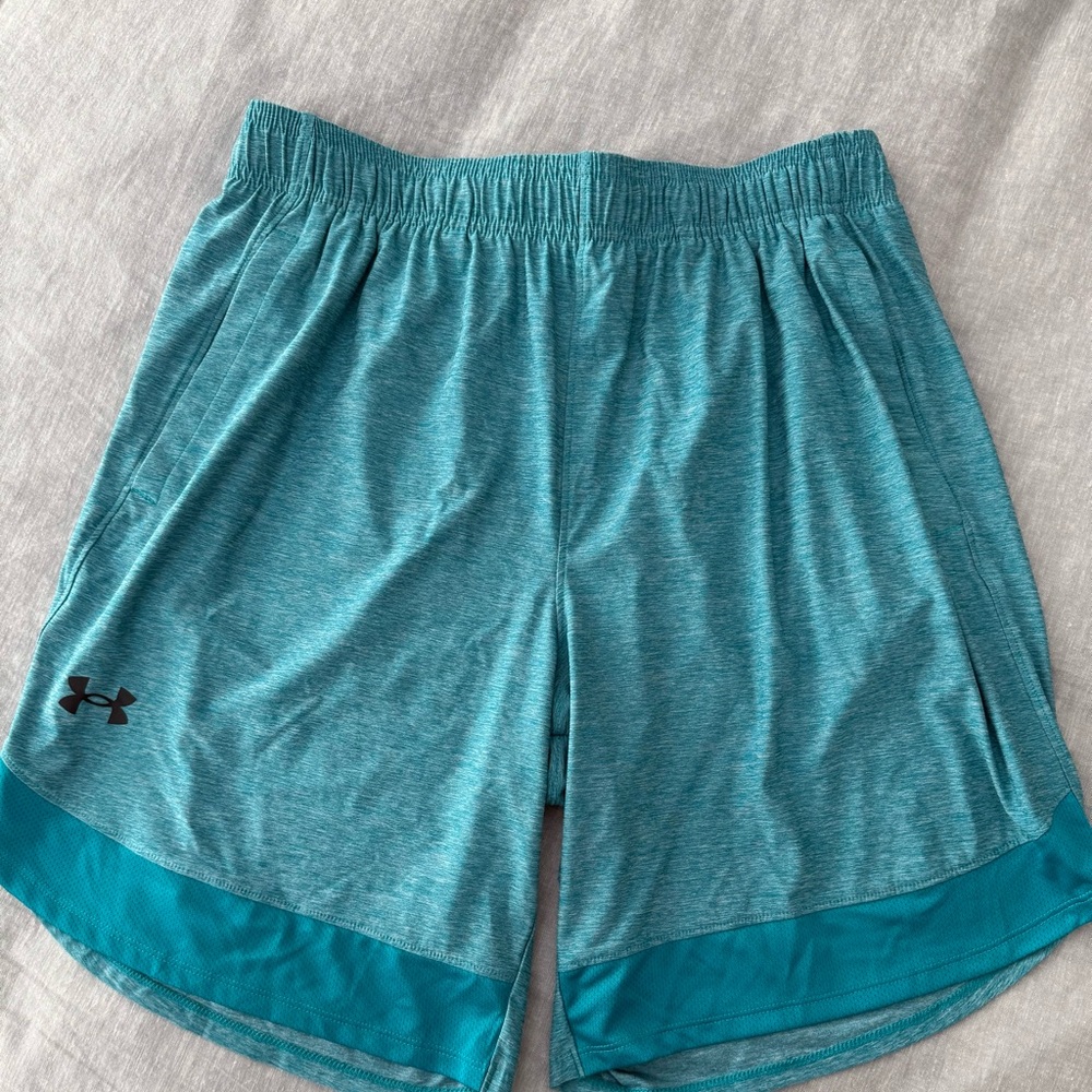 Under Armour Teal Athletic Shorts